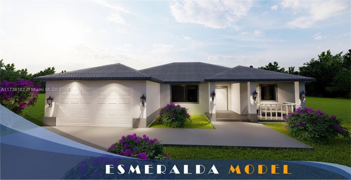 Attached, Exterior, Facade, Ranch
