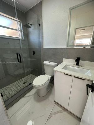 Bathroom, Glass Shower, Interior, Marble