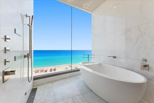 Bathroom, Free Standing Baths, Interior, Marble Walls, Water