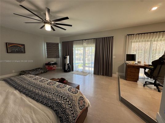 Bedroom, Home Office, Interior, Recessed Lighting