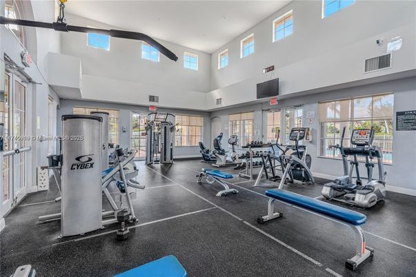 Fitness Equipment, Gym, Interior