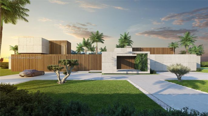 Backyard, Exterior, Facade, Modern