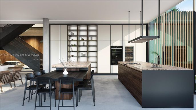 Dining room, Interior, Pendant Lights