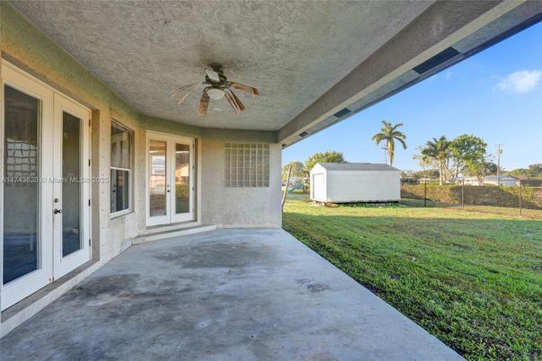 Backyard, Exterior