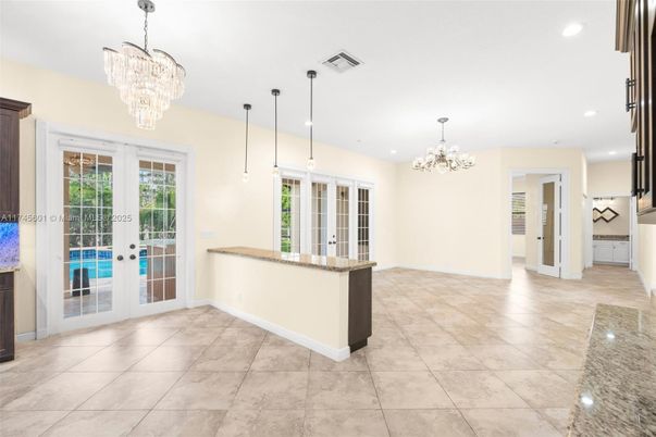 Chandelier, Interior, Recessed Lighting