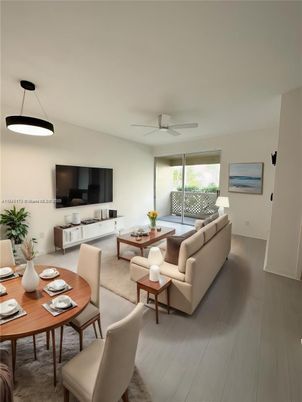 Dining room, Interior, Living room, Pendant Lights, Wood Texture Flooring