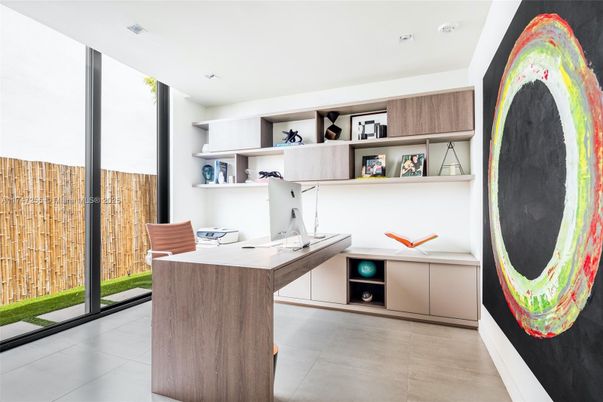 Home Office, Interior, Recessed Lighting