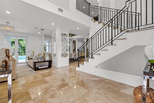 Chandelier, Interior, Recessed Lighting