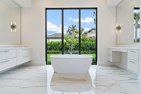 Bathroom, Free Standing Baths, Interior, Marble