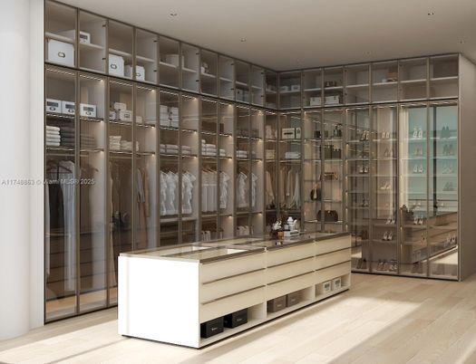 Interior, Recessed Lighting, Walk-in Closets, Wood Texture Flooring