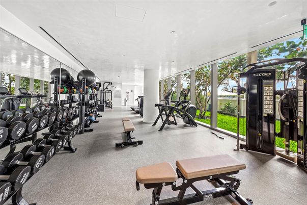 Fitness Equipment, Gym, Interior, Recessed Lighting