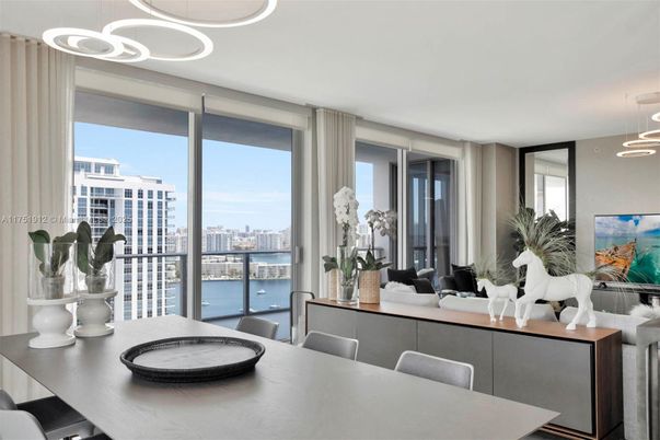 Dining room, Interior, Living room, Pendant Lights, Water