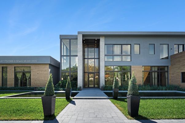 Exterior, Facade, Brick Facade, Modern