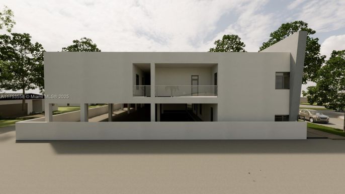 Exterior, Facade, Modern