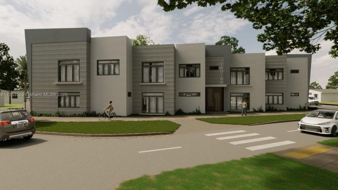 Exterior, Facade, Modern