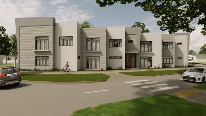 Exterior, Facade, Modern