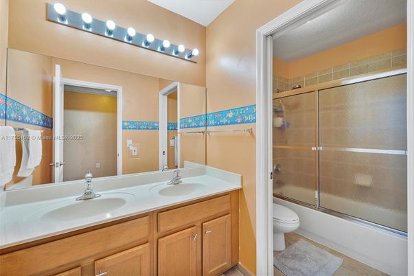 Bathroom, Dual Sink Vanities, Glass Shower, Interior