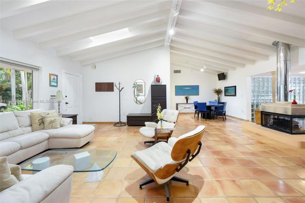 Dining room, Fireplace, Interior, Living room