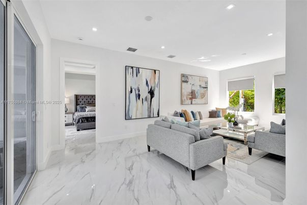 Bedroom, Interior, Living room, Marble, Recessed Lighting