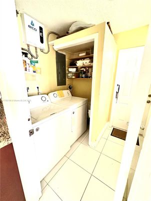 Interior, Washer