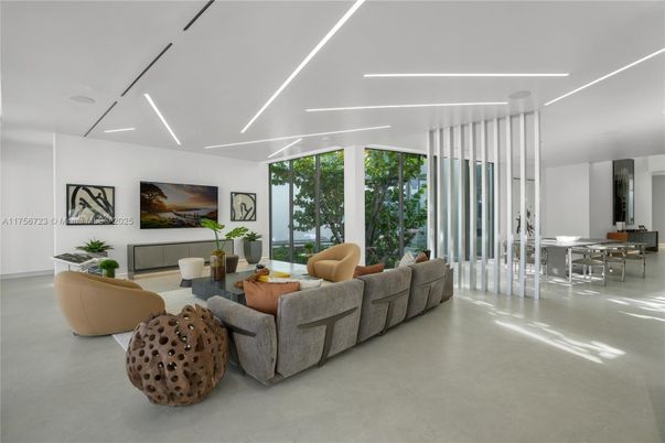 Dining room, Interior, Living room, Recessed Lighting