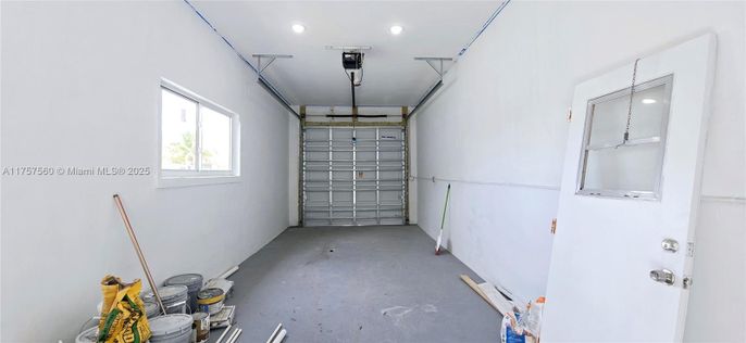 Garage, Interior, Recessed Lighting