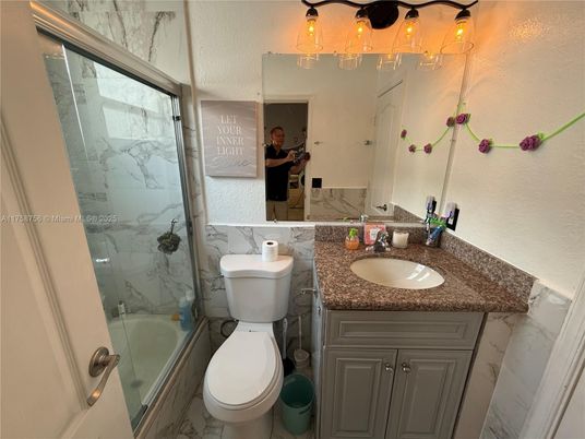 Bathroom, Glass Shower, Interior, Marble Walls