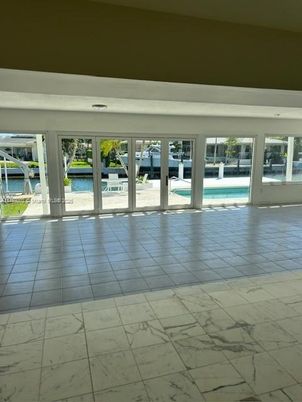Empty room, Interior, Marble, Water