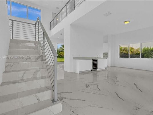 Interior, Kitchen, Marble, Stainless Steel Appliances