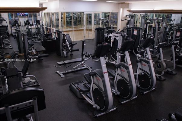 Fitness Equipment, Gym, Interior