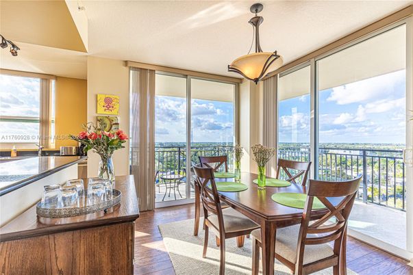 Dining room, Interior, Wood Texture Flooring