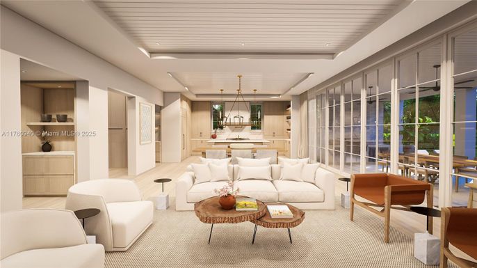 Interior, Kitchen, Living room, Pendant Lights, Recessed Lighting