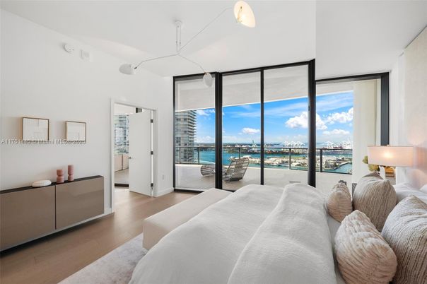 Bedroom, Interior, Water, Wood Texture Flooring
