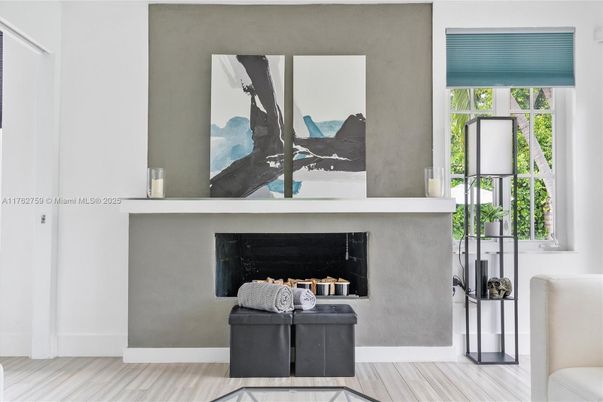 Fireplace, Interior, Wood Texture Flooring