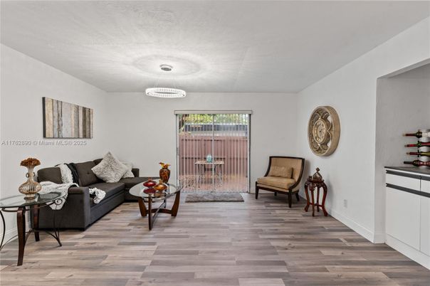 Interior, Living room, Pendant Lights, Wood Texture Flooring