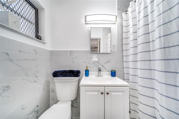 Bathroom, Interior, Marble Walls