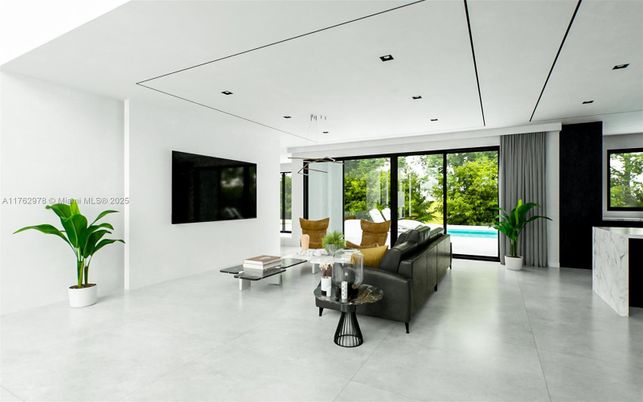 Interior, Living room, Pendant Lights, Recessed Lighting