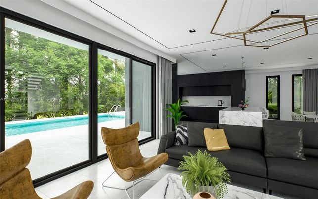 Interior, Kitchen, Living room, Pendant Lights, Recessed Lighting