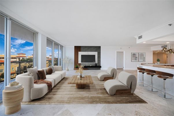Fireplace, Interior, Living room, Pendant Lights, Recessed Lighting