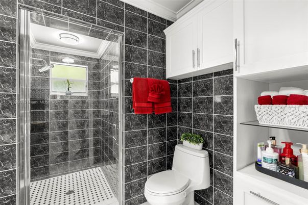 Bathroom, Glass Shower, Interior