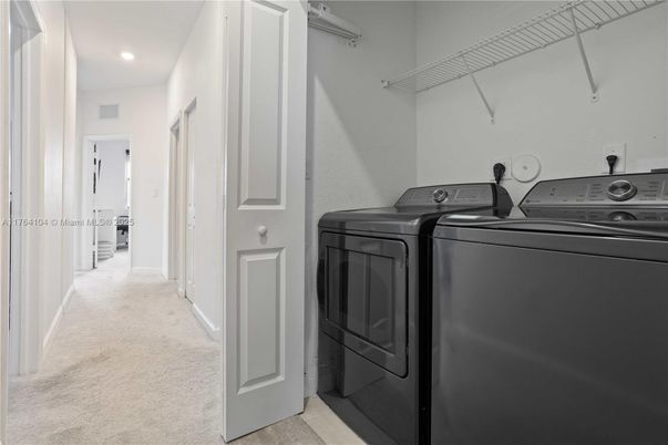 Interior, Recessed Lighting, Utility Closets, Washer