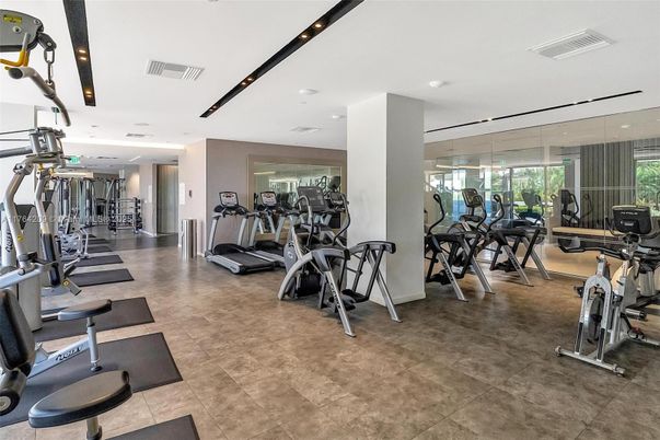 Fitness Equipment, Gym, Interior, Recessed Lighting