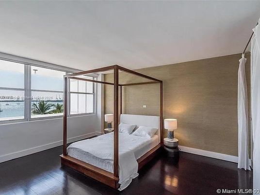 Bedroom, Interior, Water, Wood Texture Flooring
