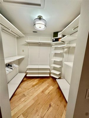 Interior, Walk-in Closets, Wood Texture Flooring
