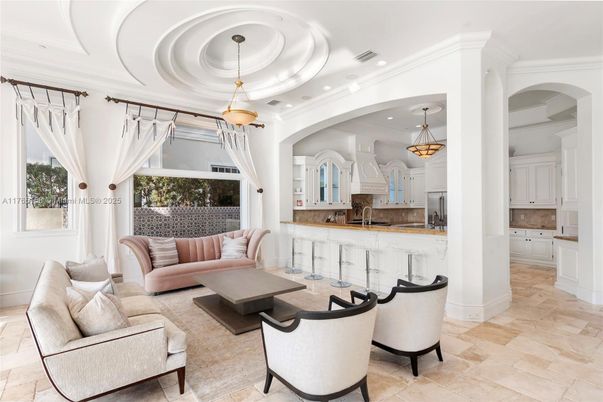 Interior, Kitchen, Living room, Pendant Lights, Recessed Lighting