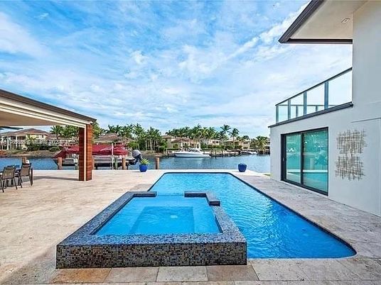 Exterior, Lake, Pool