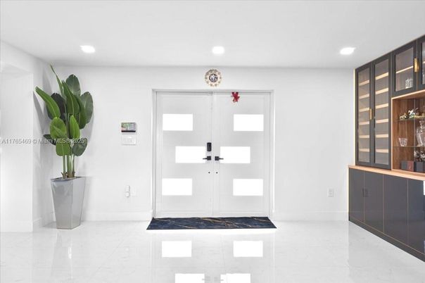 Interior, Marble, Recessed Lighting