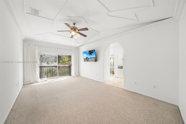 Empty room, Interior