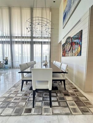 Dining room, Interior, Pendant Lights