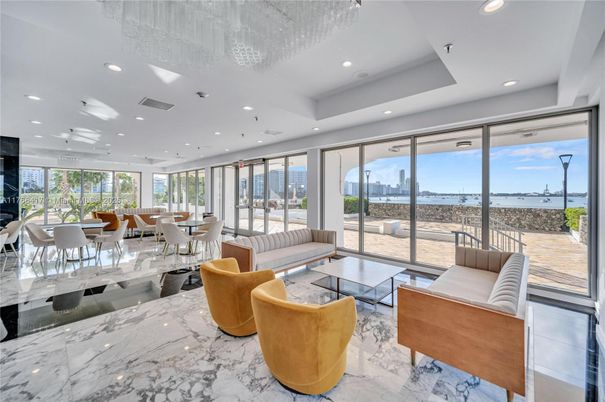 Dining room, Interior, Living room, Marble, Recessed Lighting, Water